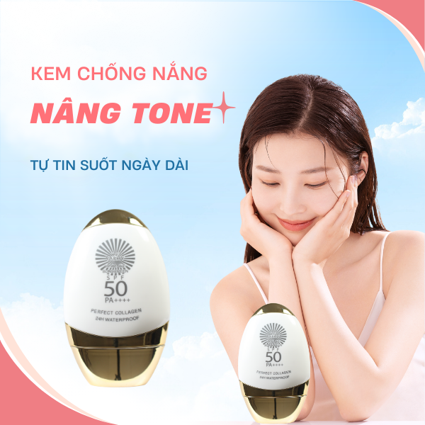 Kem chống nắng nâng tone
