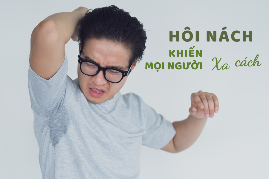 Mùi hôi cơ thể làm mất tự nhiên